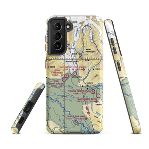 Mc Carthy Airport (15Z) VFR Sectional Samsung Phone Case