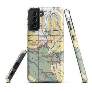 Mc Carthy Airport (15Z) VFR Sectional Samsung Phone Case