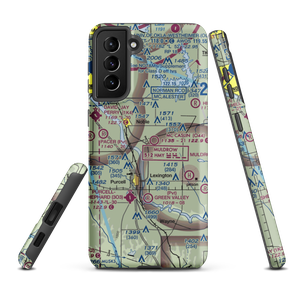 Mc Caslin Airport (O44) VFR Sectional Samsung Phone Case