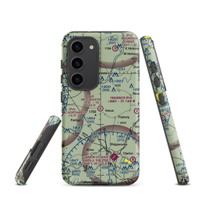 Mc Cauley'S Airport (8PN3) VFR Sectional Samsung Phone Case