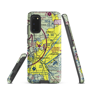 Mc Clellan Airfield (MCC) VFR Sectional Samsung Phone Case