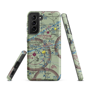 Mc Clurg Airport (56MO) VFR Sectional Samsung Phone Case