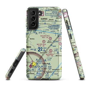 Mc Coy Airport (3IS1) VFR Sectional Samsung Phone Case