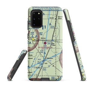 Mc Crory/Morton Airport (2AR4) VFR Sectional Samsung Phone Case