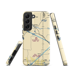 Mc Ginn Ranch Airport (32NE) VFR Sectional Samsung Phone Case