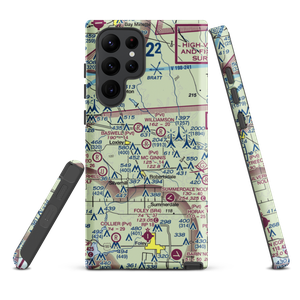 Mc Ginnis Airport (AL35) VFR Sectional Samsung Phone Case