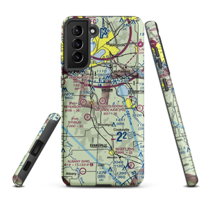 Mc Manus Hoonch-Na-Shee-Kaw Airport (0WI9) VFR Sectional Samsung Phone Case