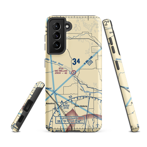 Mc Millan Ranch Airport (4NE1) VFR Sectional Samsung Phone Case