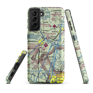 Mc Minnville Municipal Airport (MMV) VFR Sectional Samsung Phone Case