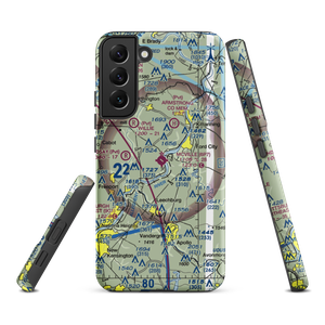 Mc Ville Airport (P37) VFR Sectional Samsung Phone Case