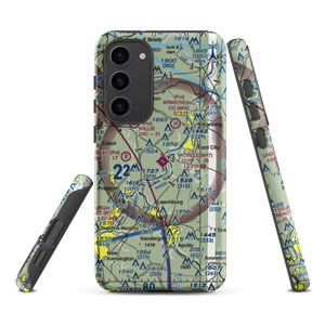 Mc Ville Airport (P37) VFR Sectional Samsung Phone Case