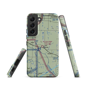 Mc Ville Municipal Airport (8M6) VFR Sectional Samsung Phone Case