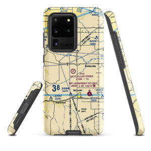 McClellan Creek Airport (0TS9) VFR Sectional Samsung Phone Case