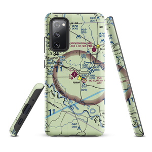 McCurtain County Regional Airport (4O4) VFR Sectional Samsung Phone Case