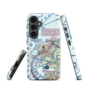 McGahan Industrial Airpark (AK73) VFR Sectional Samsung Phone Case