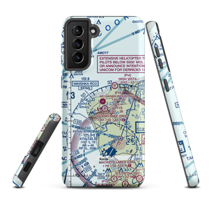 McGahan Industrial Airpark (AK73) VFR Sectional Samsung Phone Case