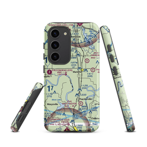 Mcgehee Catfish Restaurant Airport (T40) VFR Sectional Samsung Phone Case