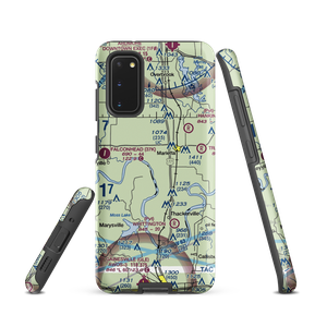 Mcgehee Catfish Restaurant Airport (T40) VFR Sectional Samsung Phone Case