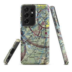 Mcgraw's Backyard Airport (5TN4) VFR Sectional Samsung Phone Case