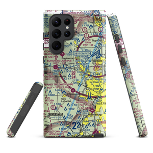 Mcgregor Airfield (12OH) VFR Sectional Samsung Phone Case