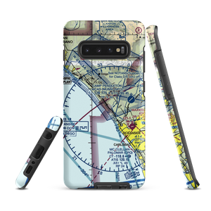 MCOLF Camp Pendleton (Red Beach) Airport (NXF) VFR Sectional Samsung Phone Case