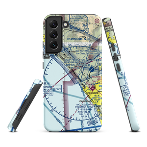 MCOLF Camp Pendleton (Red Beach) Airport (NXF) VFR Sectional Samsung Phone Case