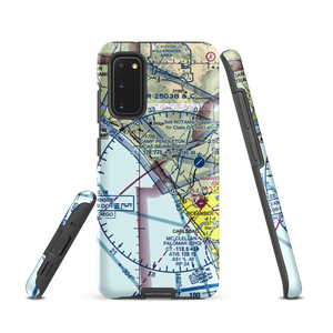 MCOLF Camp Pendleton (Red Beach) Airport (NXF) VFR Sectional Samsung Phone Case