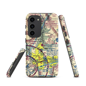 Mead Flying Service Airport (70S) VFR Sectional Samsung Phone Case