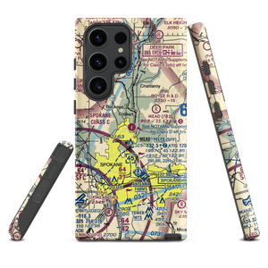 Mead Flying Service Airport (70S) VFR Sectional Samsung Phone Case