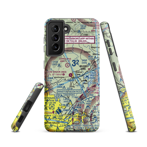 Meadow Brook Field (N63) VFR Sectional Samsung Phone Case