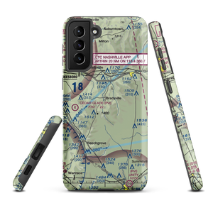 Meadow Lark Aerodrome Ultralight Flightpark (62TN) VFR Sectional Samsung Phone Case