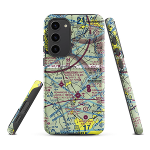 Meadow Strip Ultralightport (9PA3) VFR Sectional Samsung Phone Case