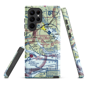 Meadstown Airstrip (NC28) VFR Sectional Samsung Phone Case