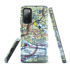 Meadstown Airstrip (NC28) VFR Sectional Samsung Phone Case