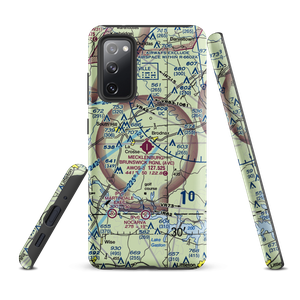 Mecklenburg Brunswick Regional Airport (AVC) VFR Sectional Samsung Phone Case