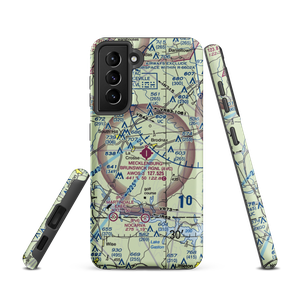 Mecklenburg Brunswick Regional Airport (AVC) VFR Sectional Samsung Phone Case