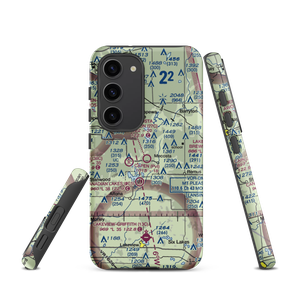 Mecosta Morton Airport (27C) VFR Sectional Samsung Phone Case