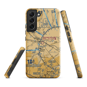 Medicine Bow Airport (80V) VFR Sectional Samsung Phone Case