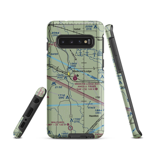 Medicine Lodge Airport (K51) VFR Sectional Samsung Phone Case