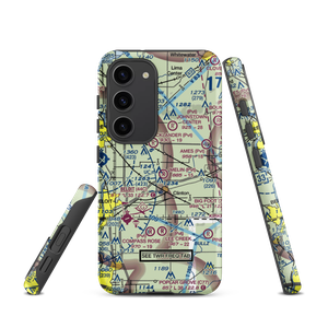 Melin Farms Airport (3WI6) VFR Sectional Samsung Phone Case