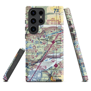 Mels Airport (38AK) VFR Sectional Samsung Phone Case