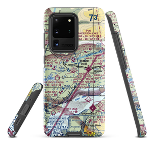 Mels Airport (38AK) VFR Sectional Samsung Phone Case