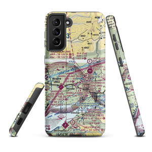 Memory Lake Seaplane Base (69AK) VFR Sectional Samsung Phone Case