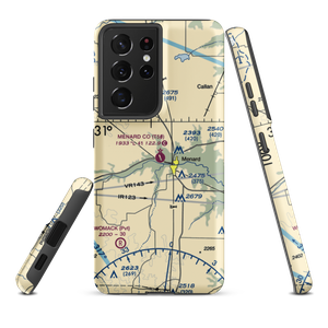 Menard County Airport (T50) VFR Sectional Samsung Phone Case