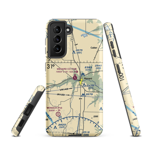 Menard County Airport (T50) VFR Sectional Samsung Phone Case