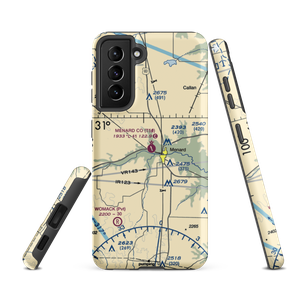 Menard County Airport (T50) VFR Sectional Samsung Phone Case