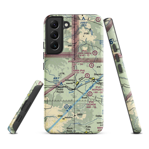 Mendenhall Airstrip (2OG5) VFR Sectional Samsung Phone Case