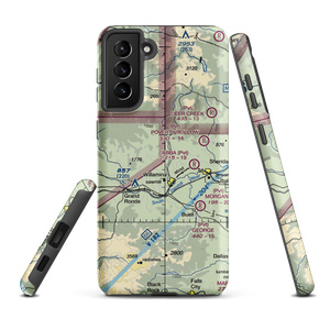 Mendenhall Airstrip (2OG5) VFR Sectional Samsung Phone Case