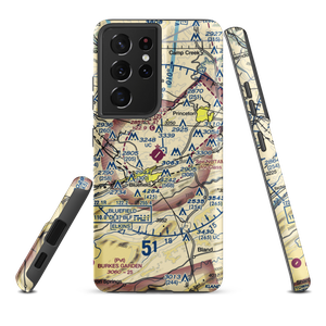 Mercer County Airport (BLF) VFR Sectional Samsung Phone Case
