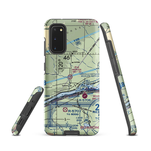 Mercer Ranch Airport (WA00) VFR Sectional Samsung Phone Case